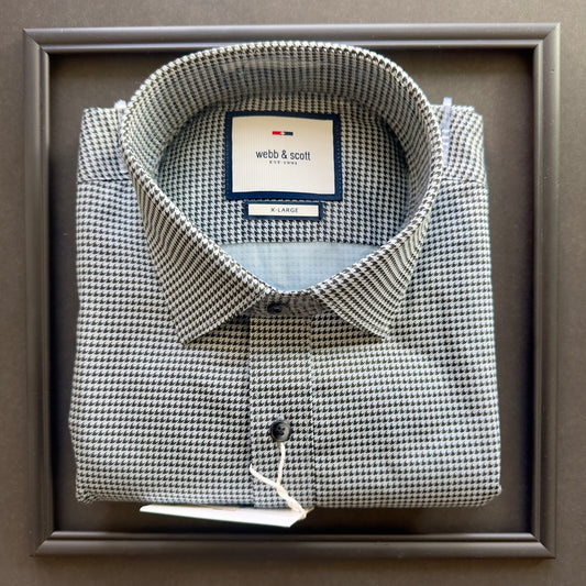 Webb & Scott Signature Houndstooth Shirt – Classic Edition