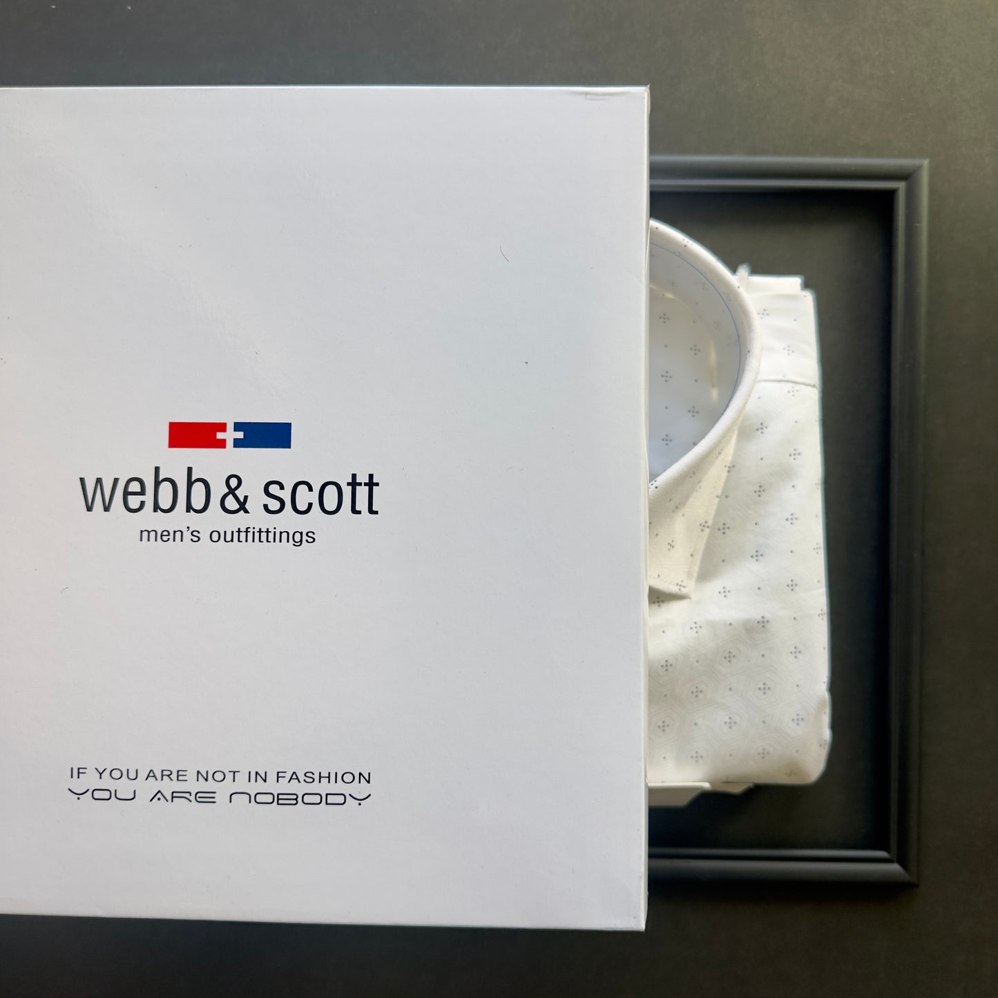 Webb & Scott Luxury White Formal Shirt – Signature Collection
