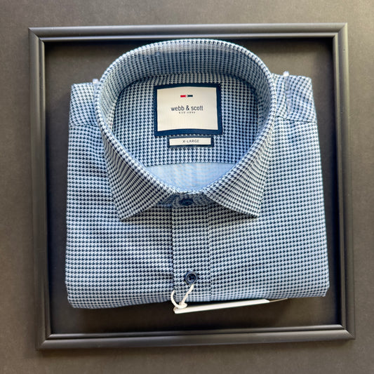 Webb & Scott Signature Houndstooth Shirt – Timeless Edition