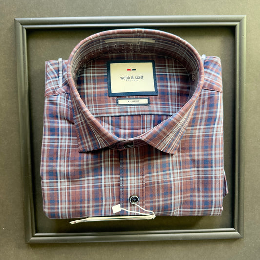 Webb & Scott Signature Plaid Shirt – Timeless Collection