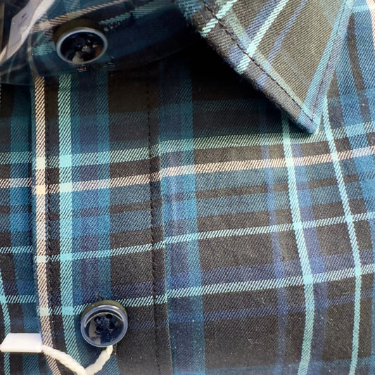 Webb & Scott Signature Plaid Shirt – Blue Edition