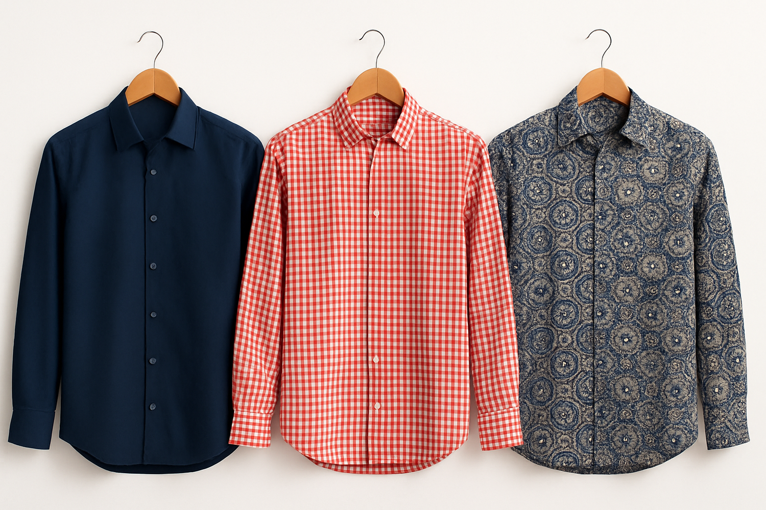 shirts should be hanger and change the patner